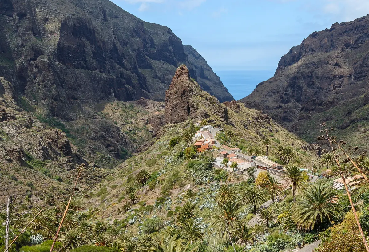 Masca auf seinem Grat im Teno-Gebirge